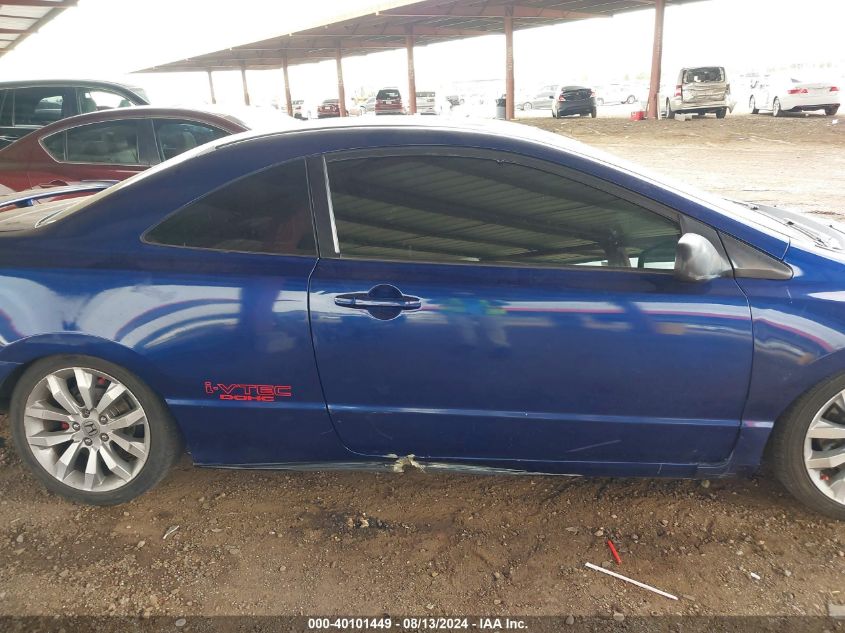 2008 Honda Civic Si VIN: 2HGFG21528H702504 Lot: 40101449