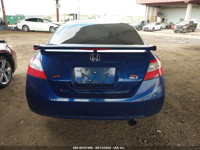 2008 Honda Civic Si VIN: 2HGFG21528H702504 Lot: 40101449