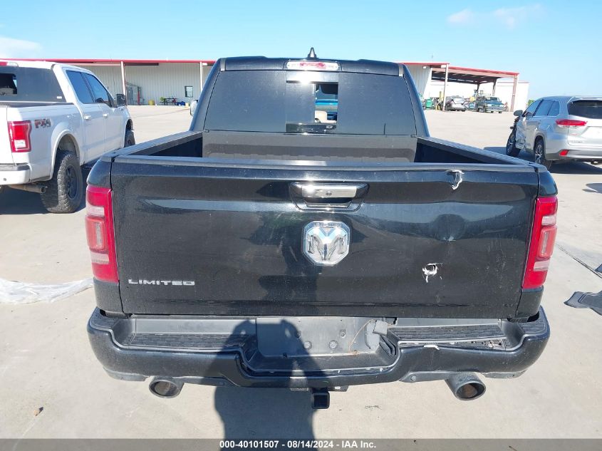 2019 Ram 1500 Limited 4X2 5'7 Box VIN: 1C6RREHT9KN509462 Lot: 40101507