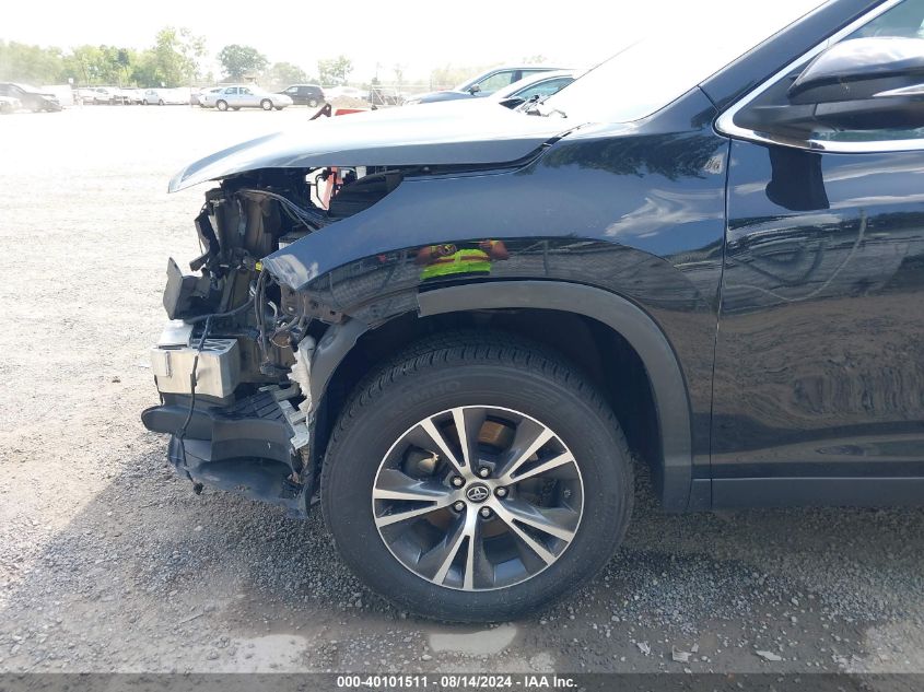 2019 Toyota Highlander Le Plus VIN: 5TDZZRFH4KS342632 Lot: 40101511
