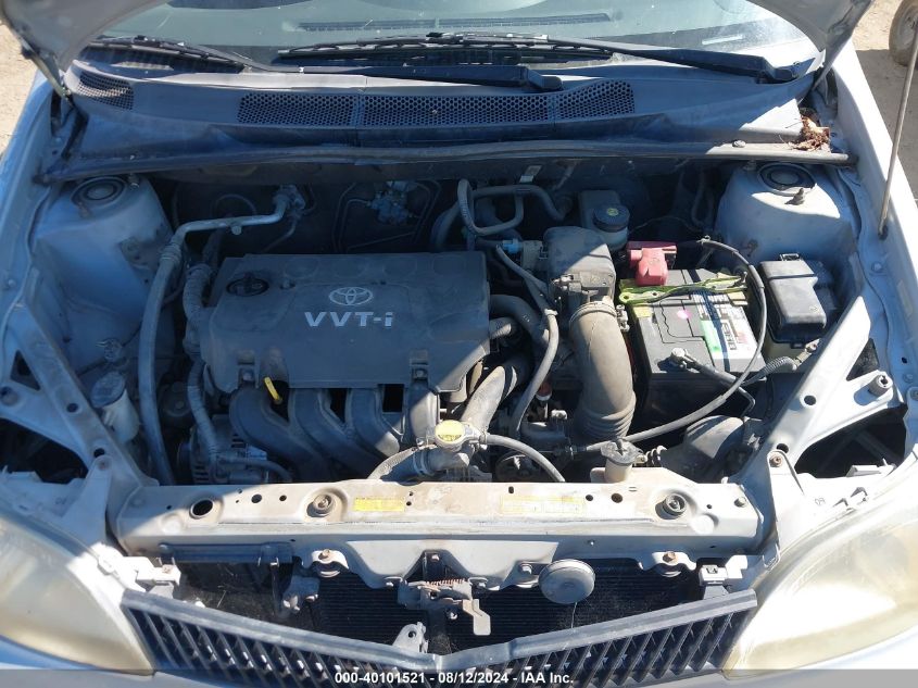 2000 Toyota Echo VIN: JTDBT1237Y0094144 Lot: 40101521