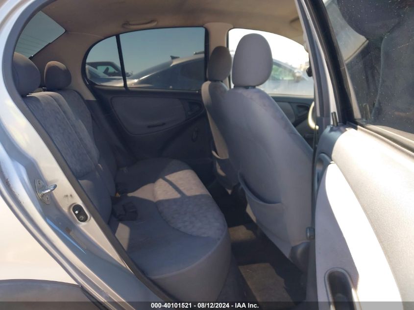 2000 Toyota Echo VIN: JTDBT1237Y0094144 Lot: 40101521