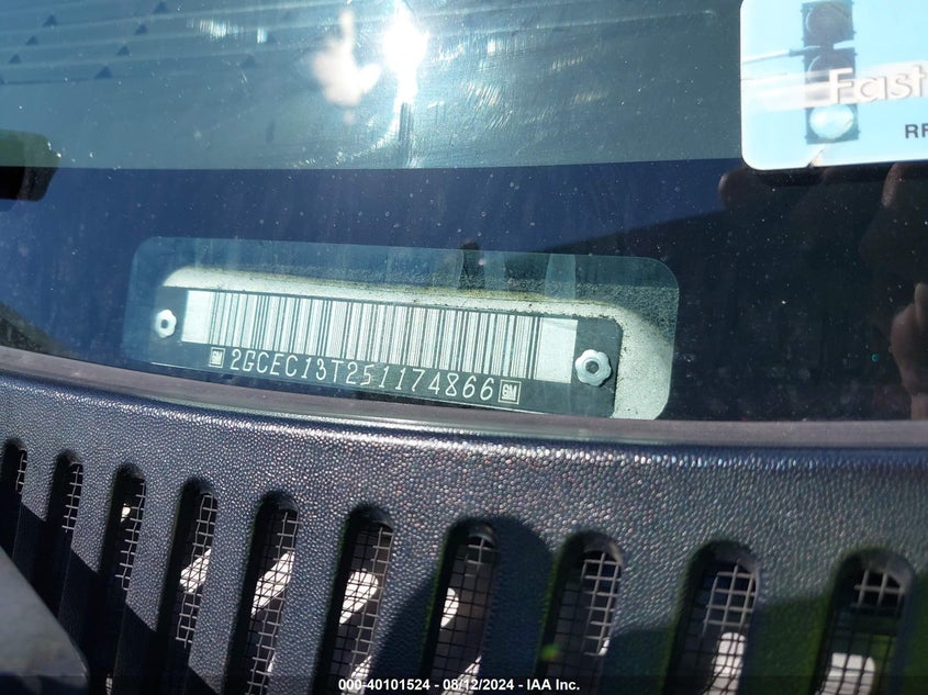 2005 Chevrolet Silverado 1500 Ls VIN: 2GCEC13T251174866 Lot: 40101524