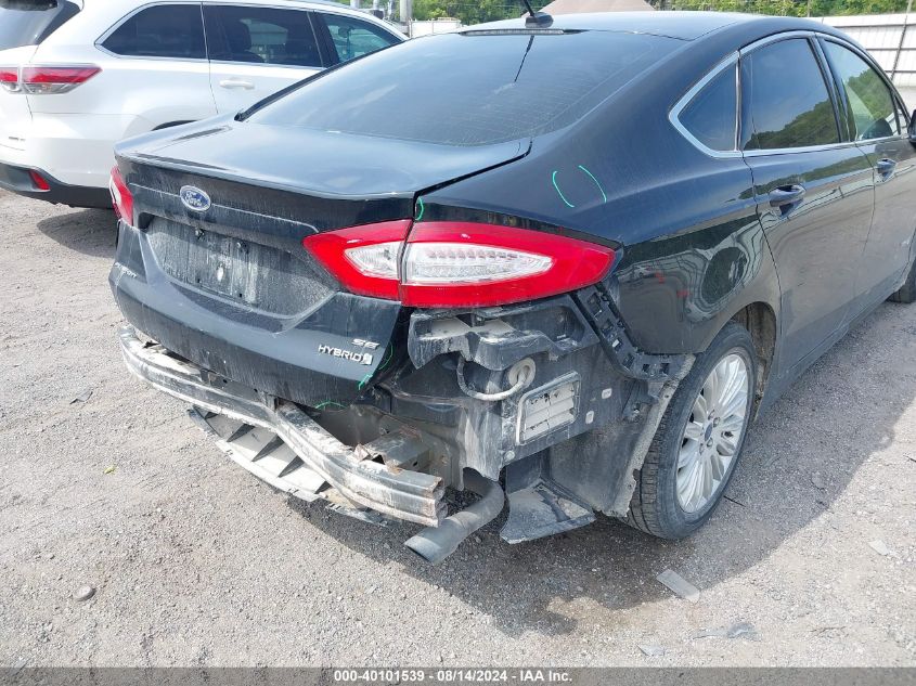 2014 Ford Fusion Hybrid Se VIN: 3FA6P0LU7ER253155 Lot: 40101539