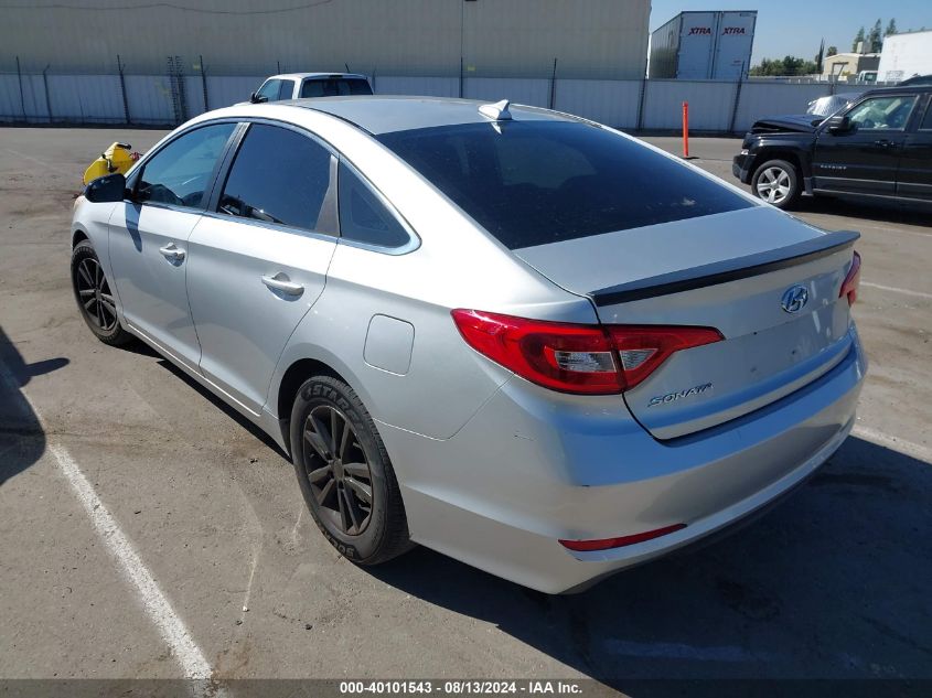 2016 Hyundai Sonata Se VIN: 5NPE24AFXGH265225 Lot: 40101543