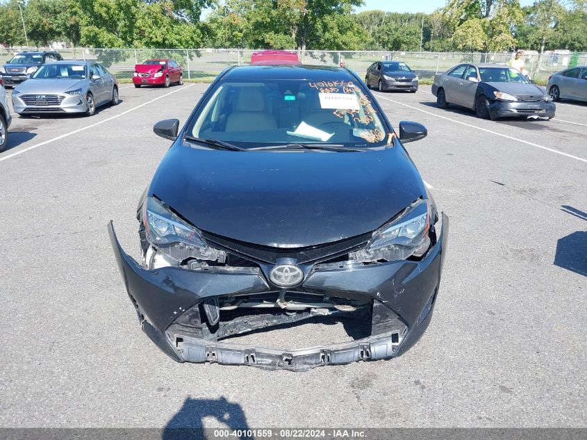 2018 Toyota Corolla Le VIN: 5YFBURHE1JP821178 Lot: 40101559