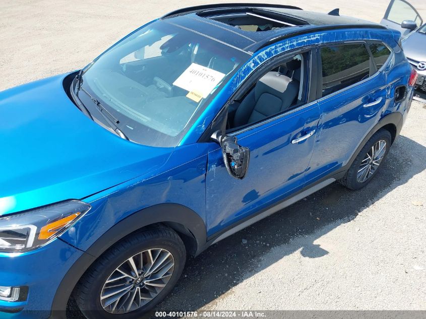 2019 Hyundai Tucson Limited/Sel/Sport/Ultimate/Value/Night VIN: KM8J3CAL3KU979526 Lot: 40101576