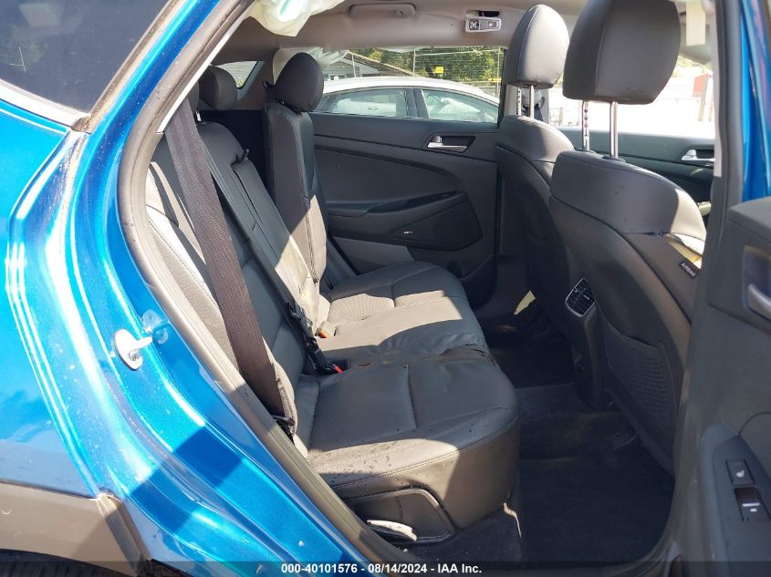 2019 Hyundai Tucson Limited/Sel/Sport/Ultimate/Value/Night VIN: KM8J3CAL3KU979526 Lot: 40101576