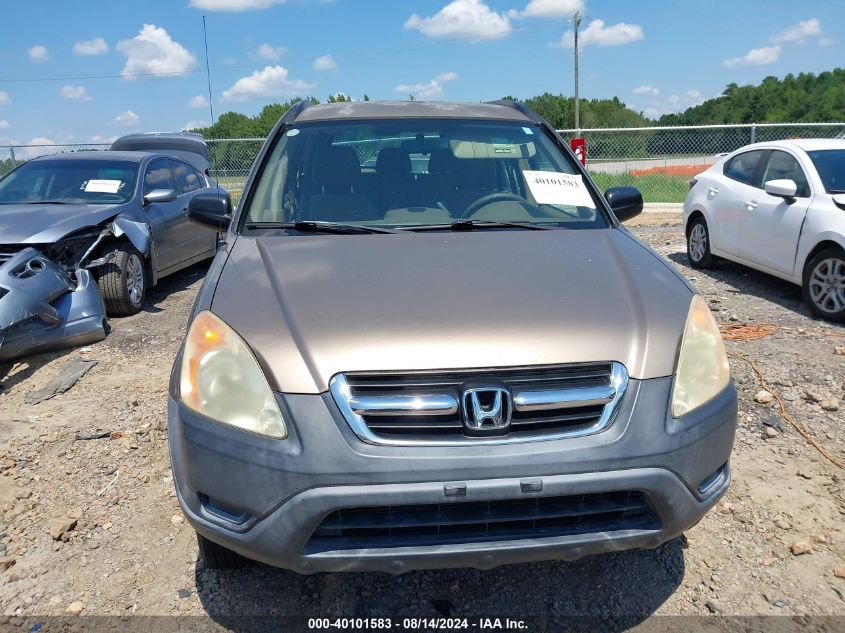 2004 Honda Cr-V Lx VIN: SHSRD68524U204491 Lot: 40101583