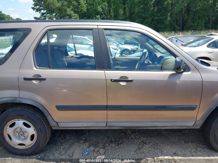 2004 Honda Cr-V Lx VIN: SHSRD68524U204491 Lot: 40101583