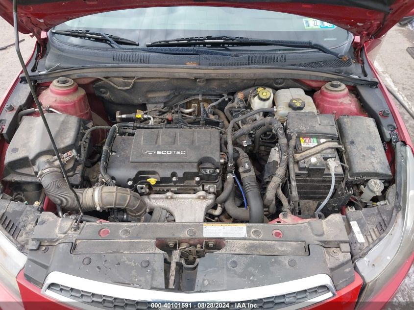 2012 Chevrolet Cruze 1Lt VIN: 1G1PF5SC3C7295889 Lot: 40101591