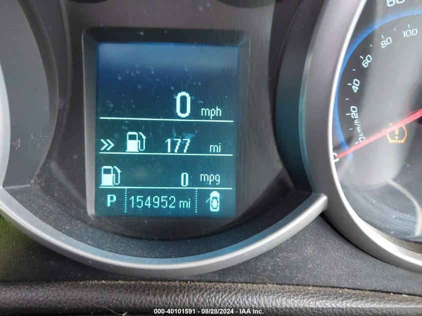 2012 Chevrolet Cruze 1Lt VIN: 1G1PF5SC3C7295889 Lot: 40101591