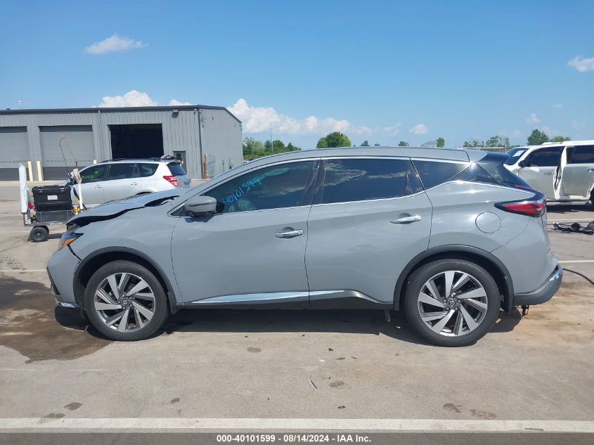 2021 Nissan Murano Sl Intelligent Awd VIN: 5N1AZ2CS8MC105002 Lot: 40101599