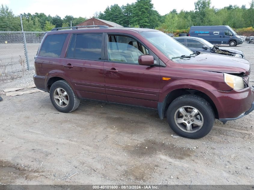 2008 Honda Pilot Ex-L VIN: 5FNYF18698B004013 Lot: 40101600