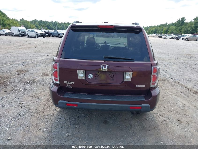 2008 Honda Pilot Ex-L VIN: 5FNYF18698B004013 Lot: 40101600