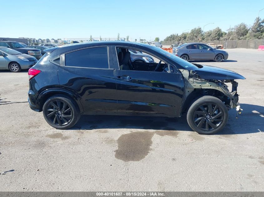 2022 Honda Hr-V 2Wd Sport VIN: 3CZRU5H18NM725608 Lot: 40101607