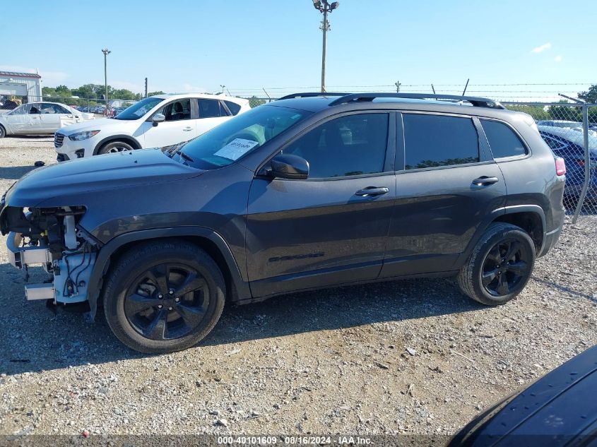 2021 Jeep Cherokee Altitude Fwd VIN: 1C4PJLLB9MD144137 Lot: 40101609