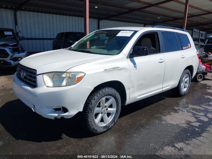 2008 Toyota Highlander VIN: JTEDS41A182048290 Lot: 40101622