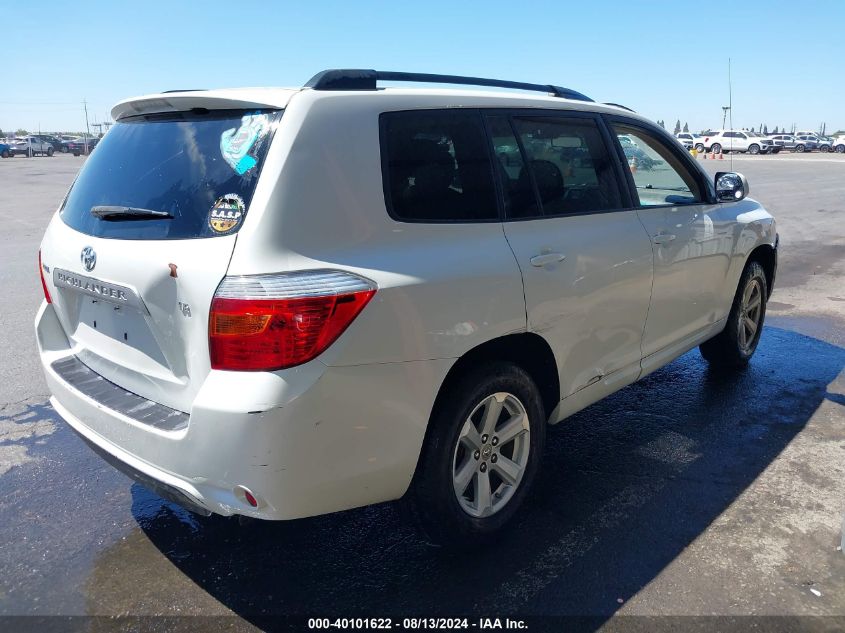 2008 Toyota Highlander VIN: JTEDS41A182048290 Lot: 40101622