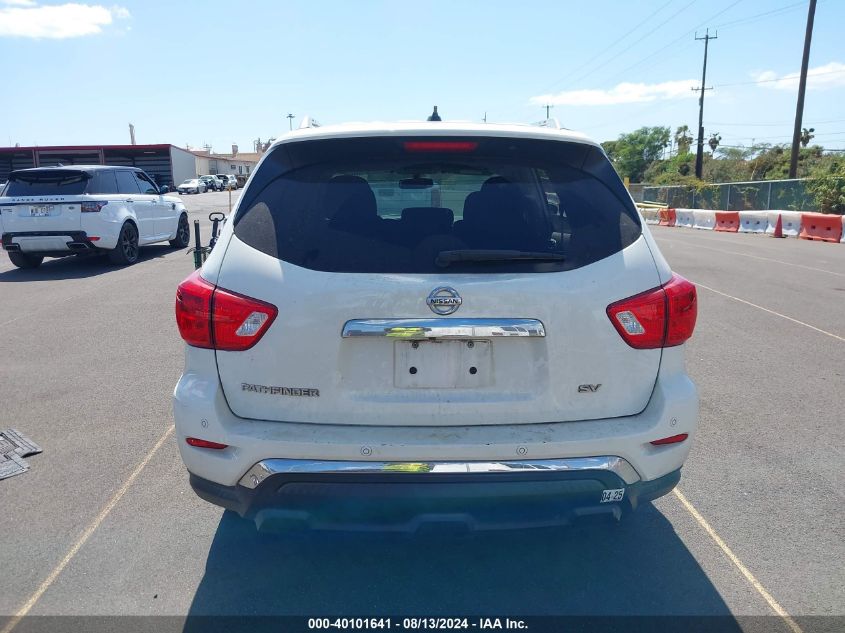 2018 Nissan Pathfinder Sv VIN: 5N1DR2MN6JC624731 Lot: 40101641