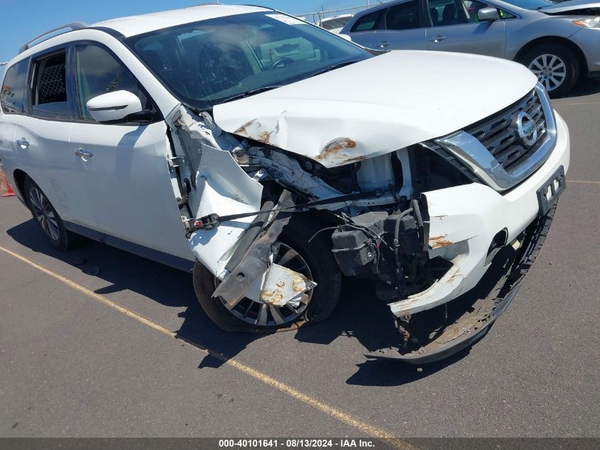 2018 Nissan Pathfinder Sv VIN: 5N1DR2MN6JC624731 Lot: 40101641