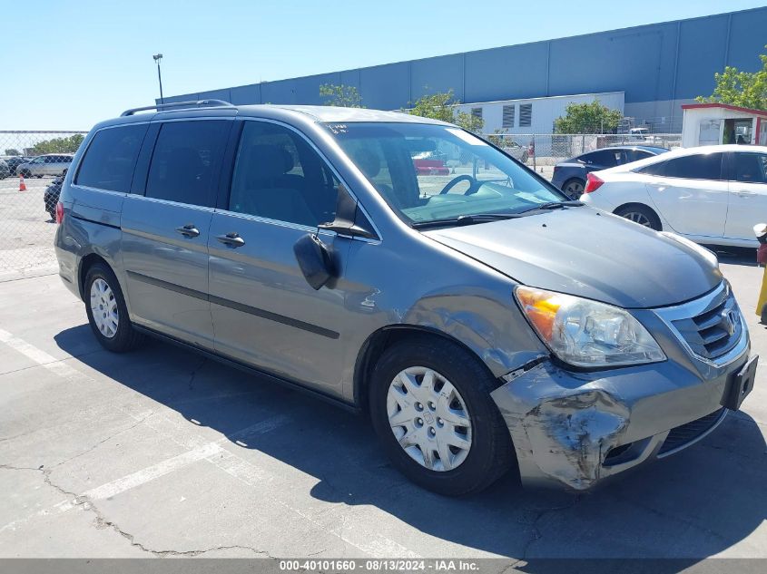 2009 Honda Odyssey Lx VIN: 5FNRL38209B036114 Lot: 40101660