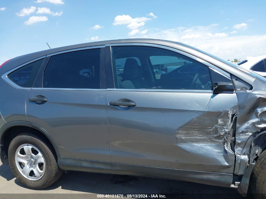 2014 Honda Cr-V Lx VIN: 2HKRM3H33EH526127 Lot: 40101670