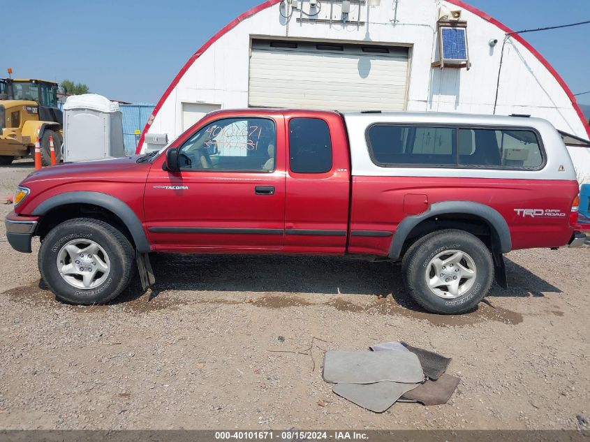 2002 Toyota Tacoma Base V6 VIN: 5TEWN72N72Z048059 Lot: 40101671