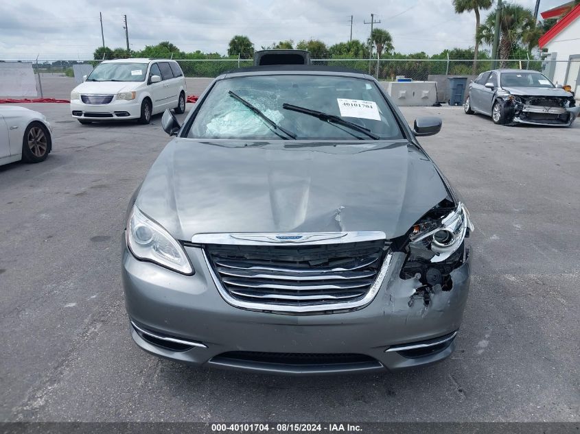 2012 Chrysler 200 Touring VIN: 1C3BCBEG1CN233723 Lot: 40101704