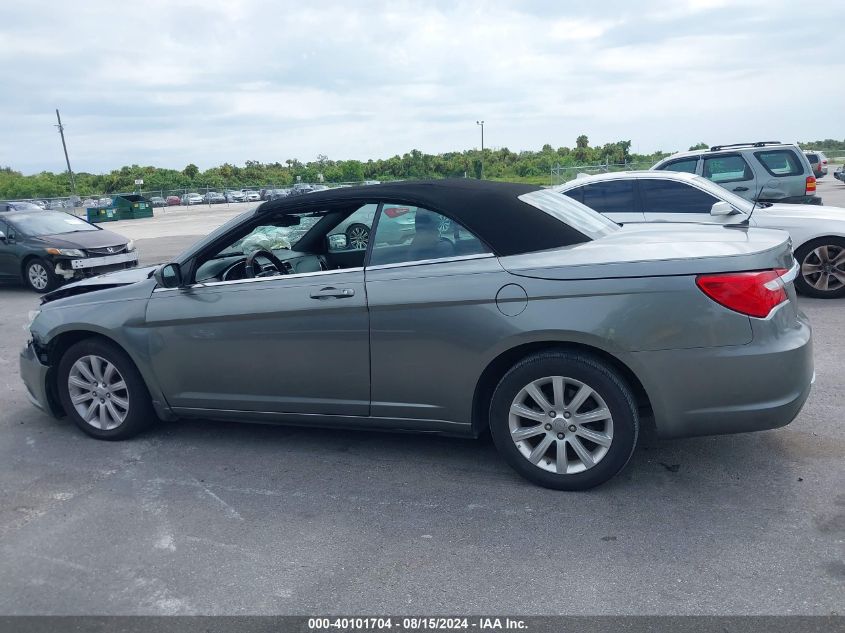 2012 Chrysler 200 Touring VIN: 1C3BCBEG1CN233723 Lot: 40101704