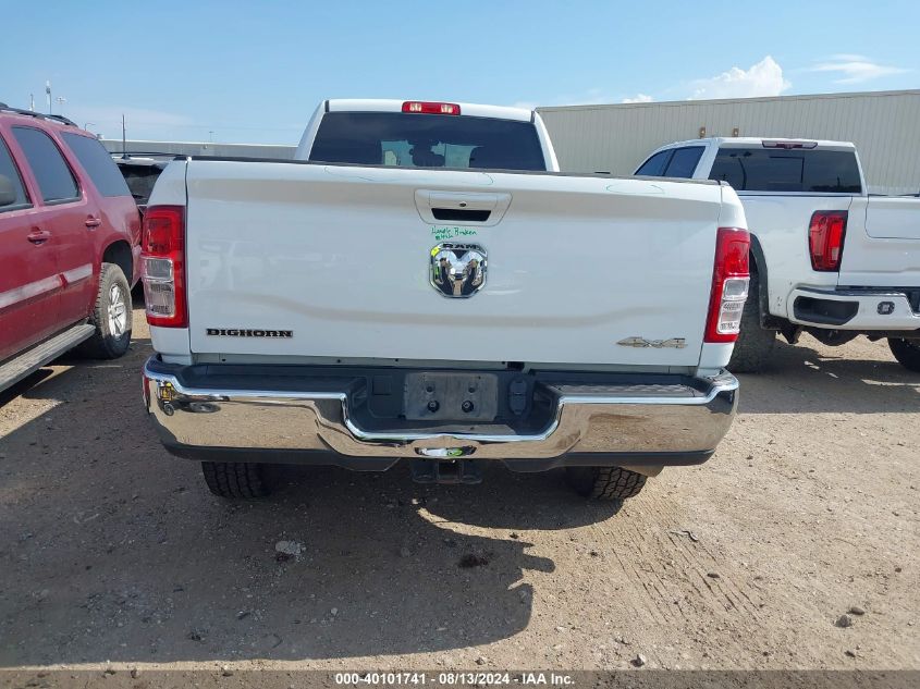 2022 Ram 2500 Big Horn 4X4 8' Box VIN: 3C6UR5JL8NG239271 Lot: 40101741