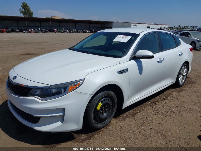 2017 Kia Optima Lx VIN: 5XXGT4L37HG174032 Lot: 40101753