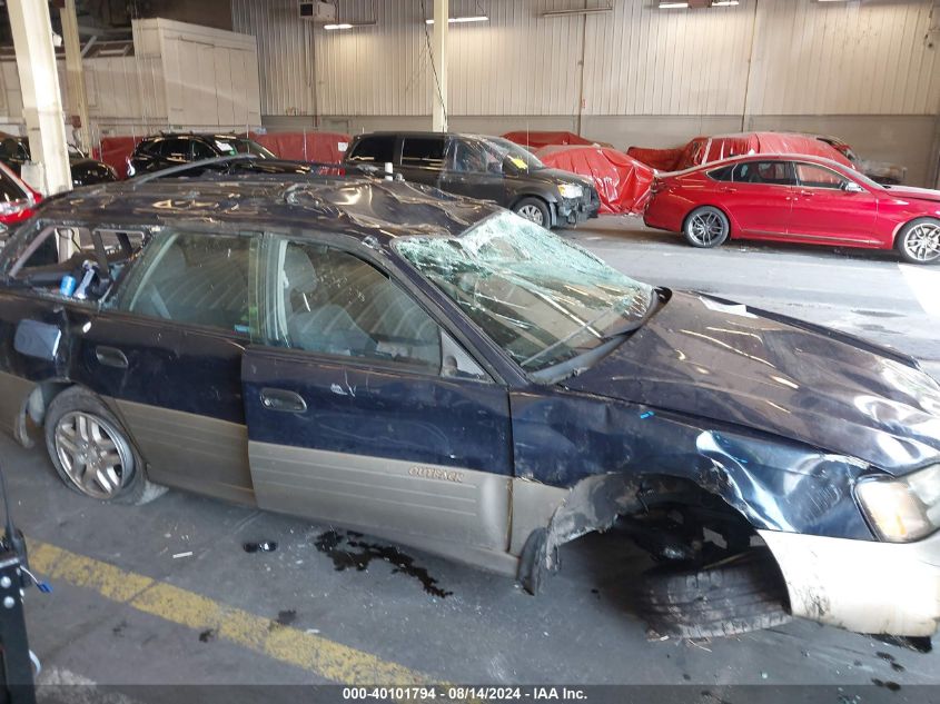 2002 Subaru Outback VIN: 4S3BH665627645205 Lot: 40101794