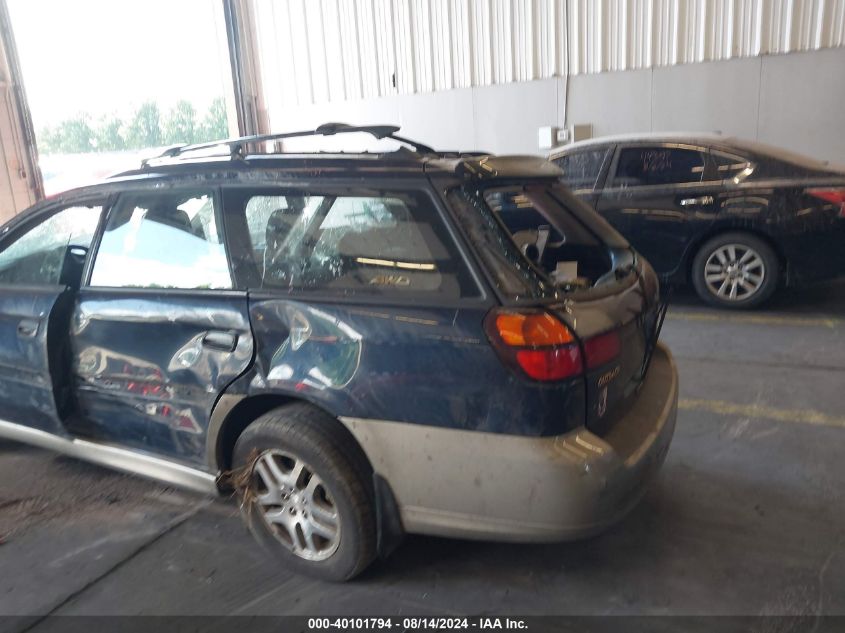 4S3BH665627645205 2002 Subaru Outback