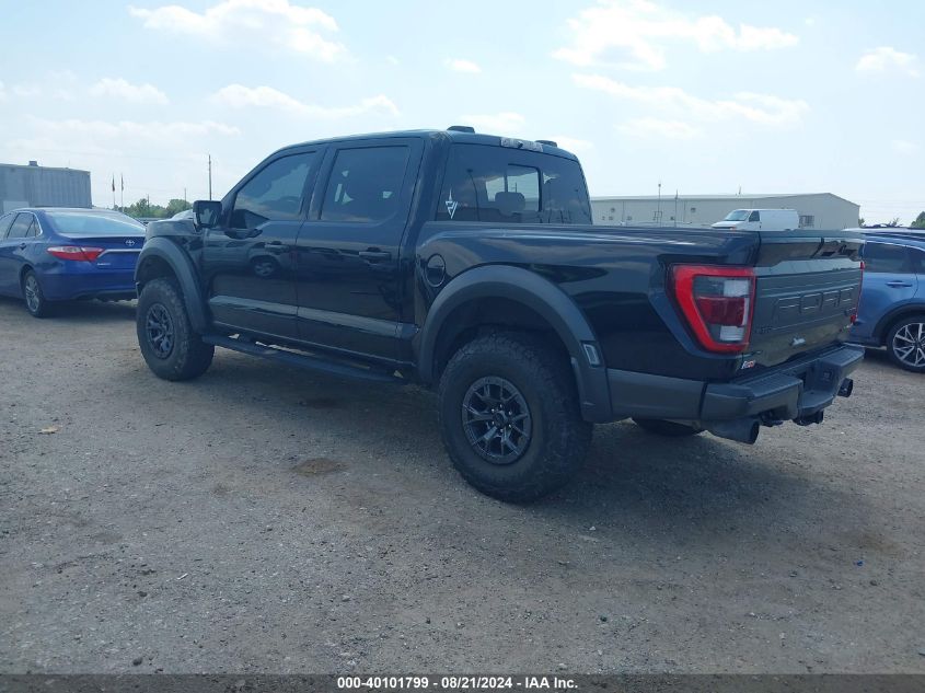 2022 Ford F-150 Raptor VIN: 1FTFW1RG1NFA96563 Lot: 40101799