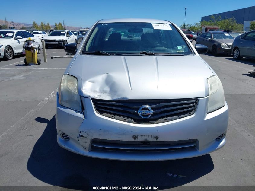 2010 Nissan Sentra 2.0 VIN: 3N1AB6AP8AL634693 Lot: 40101812