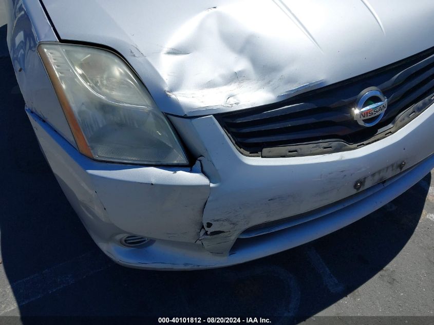 2010 Nissan Sentra 2.0 VIN: 3N1AB6AP8AL634693 Lot: 40101812