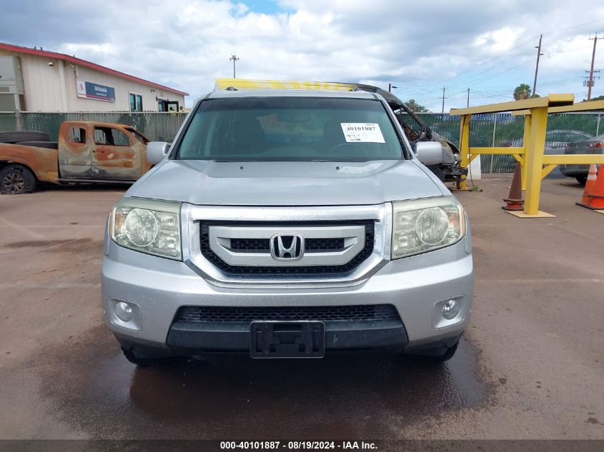 2011 Honda Pilot Touring VIN: 5FNYF3H96BB045079 Lot: 40101887