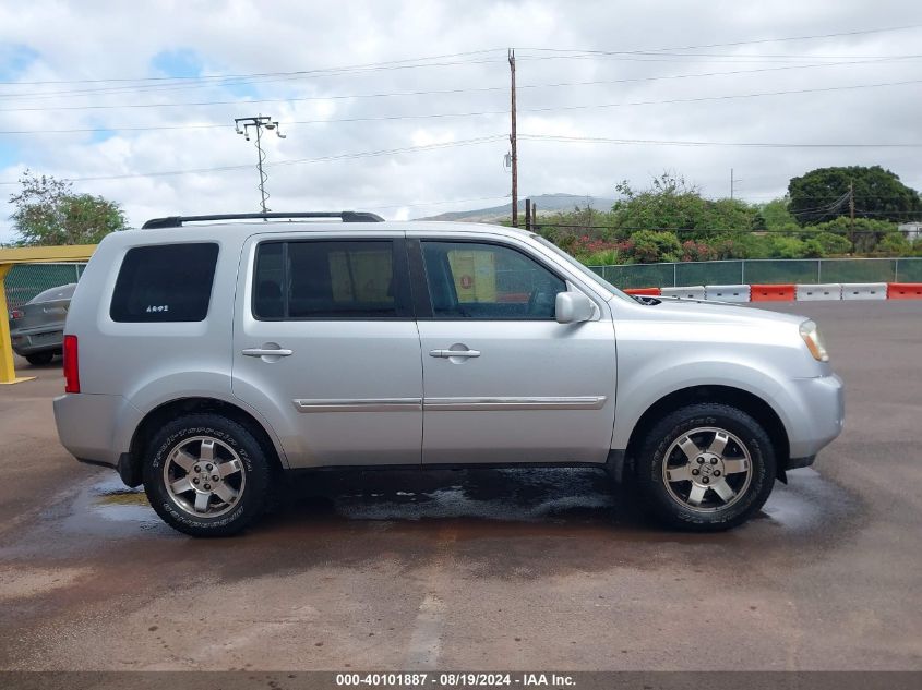 2011 Honda Pilot Touring VIN: 5FNYF3H96BB045079 Lot: 40101887