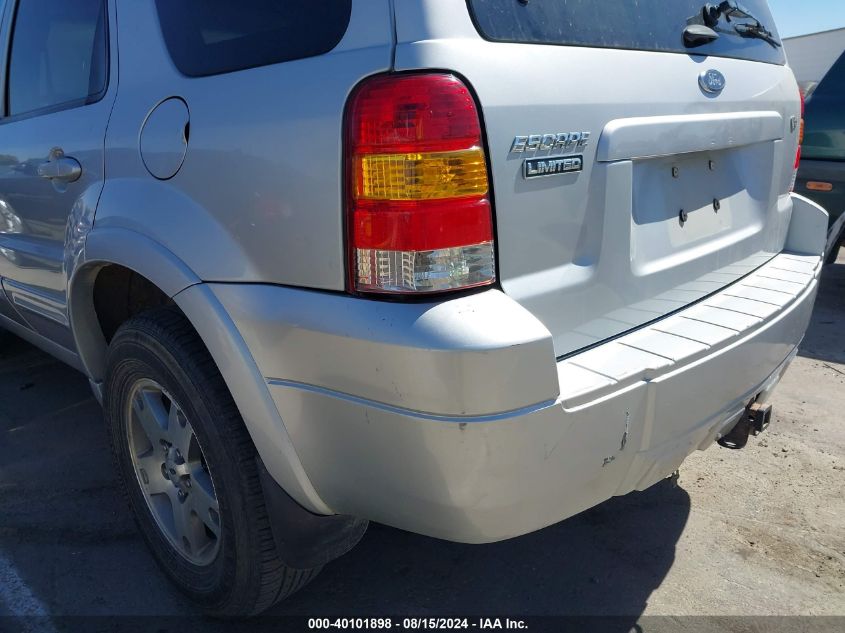 2005 Ford Escape Limited VIN: 1FMYU04155KB25609 Lot: 40101898