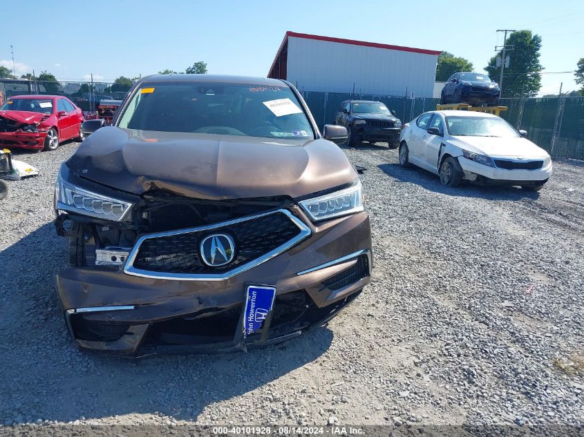 2019 Acura Mdx Tech Pkg VIN: 5J8YD4H59KL012598 Lot: 40101928