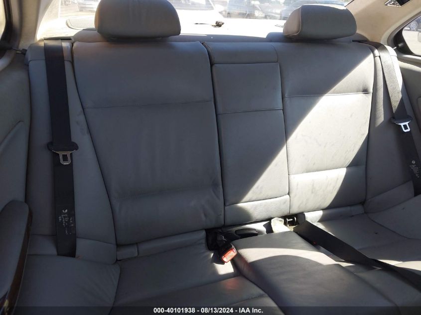 2001 BMW 330Ci VIN: WBABN53461JU20974 Lot: 40101938