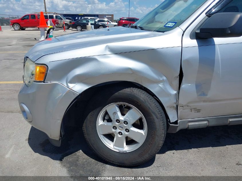 2012 Ford Escape Xlt VIN: 1FMCU0D72CKB66386 Lot: 40101945