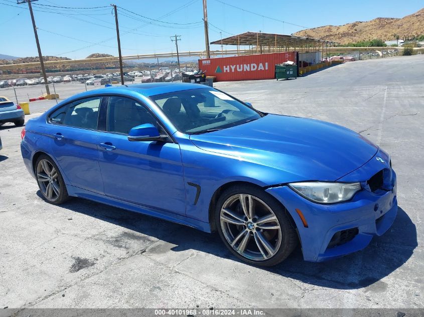 2016 BMW 435I Gran Coupe VIN: WBA4B1C57GG242730 Lot: 40101968