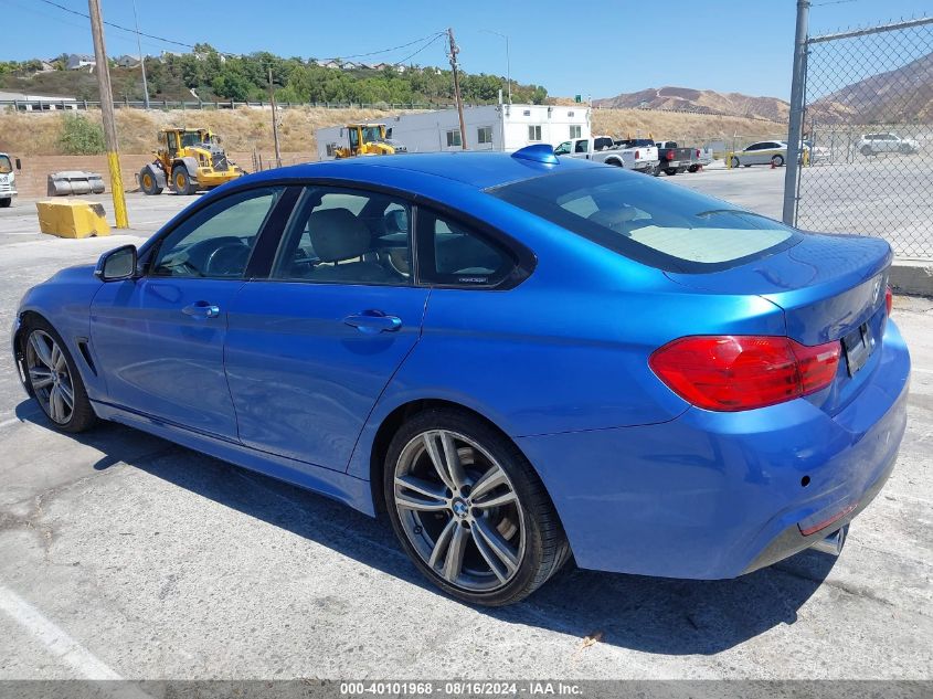 2016 BMW 435I Gran Coupe VIN: WBA4B1C57GG242730 Lot: 40101968