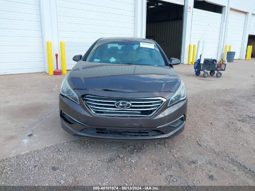 2017 Hyundai Sonata Se VIN: 5NPE24AF9HH438234 Lot: 40101974