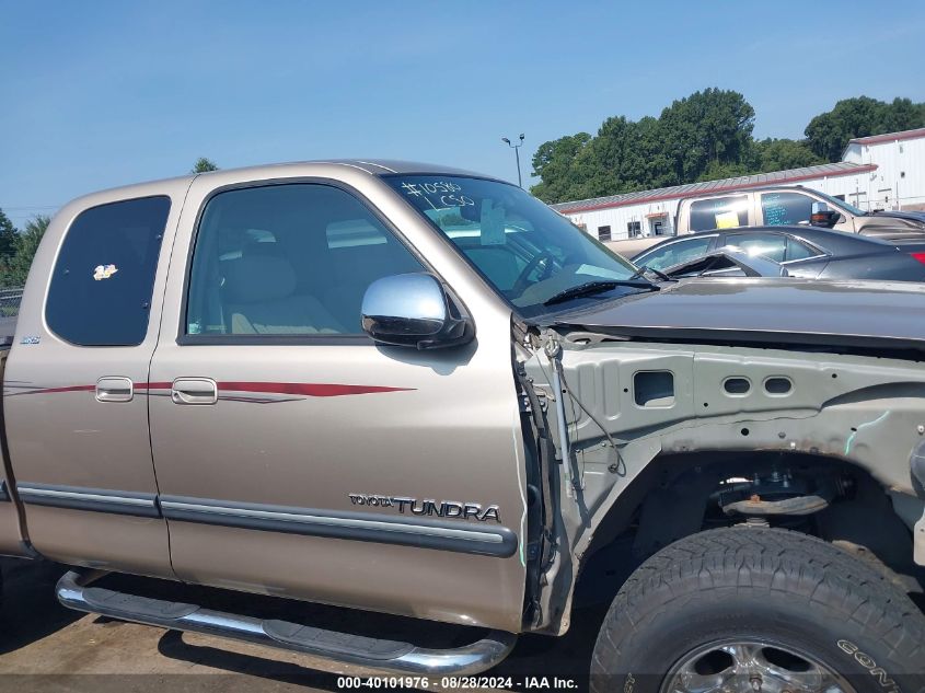 2001 Toyota Tundra Sr5 V8 VIN: 5TBBT44141S201269 Lot: 40101976