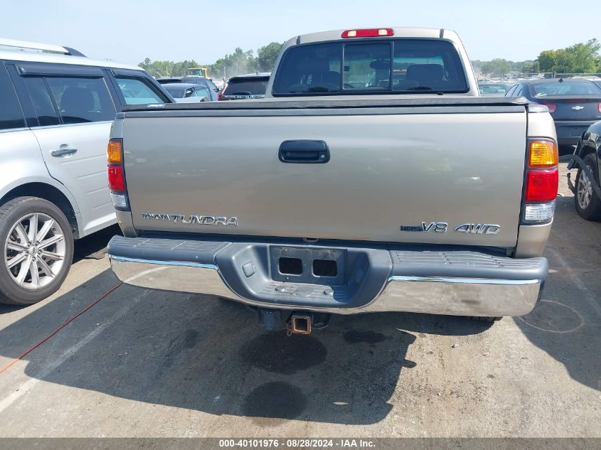 2001 Toyota Tundra Sr5 V8 VIN: 5TBBT44141S201269 Lot: 40101976