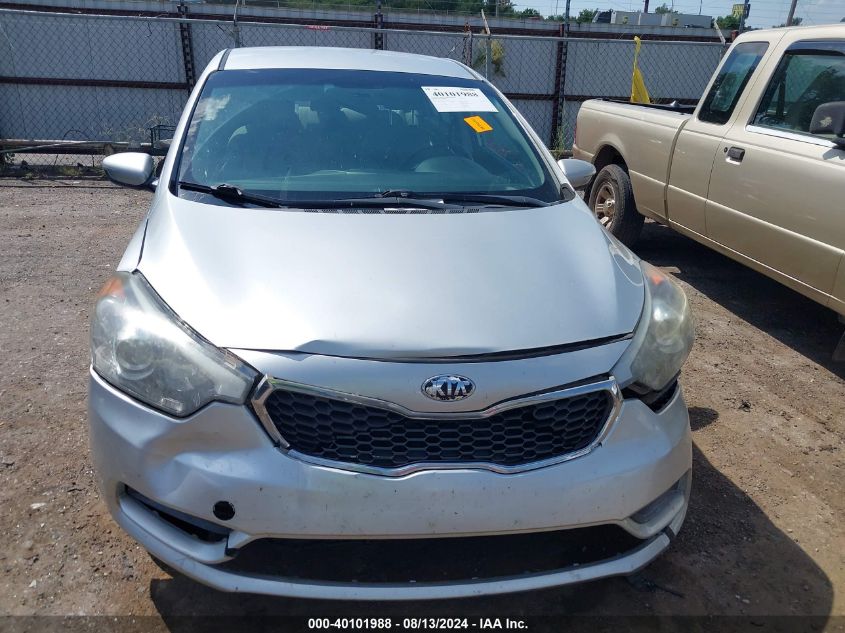 2015 Kia Forte Lx VIN: KNAFX4A6XF5272824 Lot: 40101988