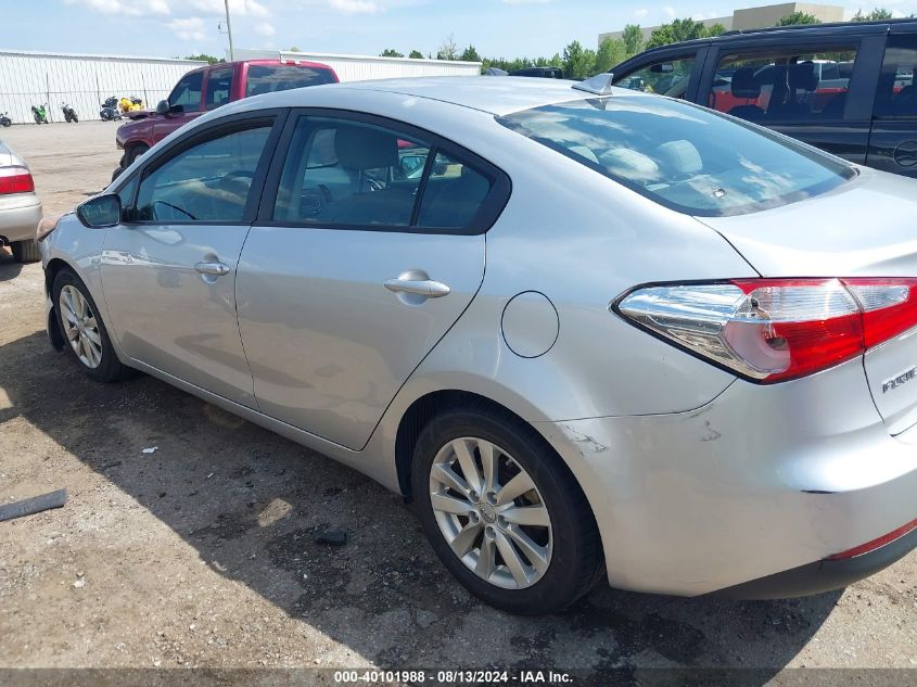 2015 Kia Forte Lx VIN: KNAFX4A6XF5272824 Lot: 40101988